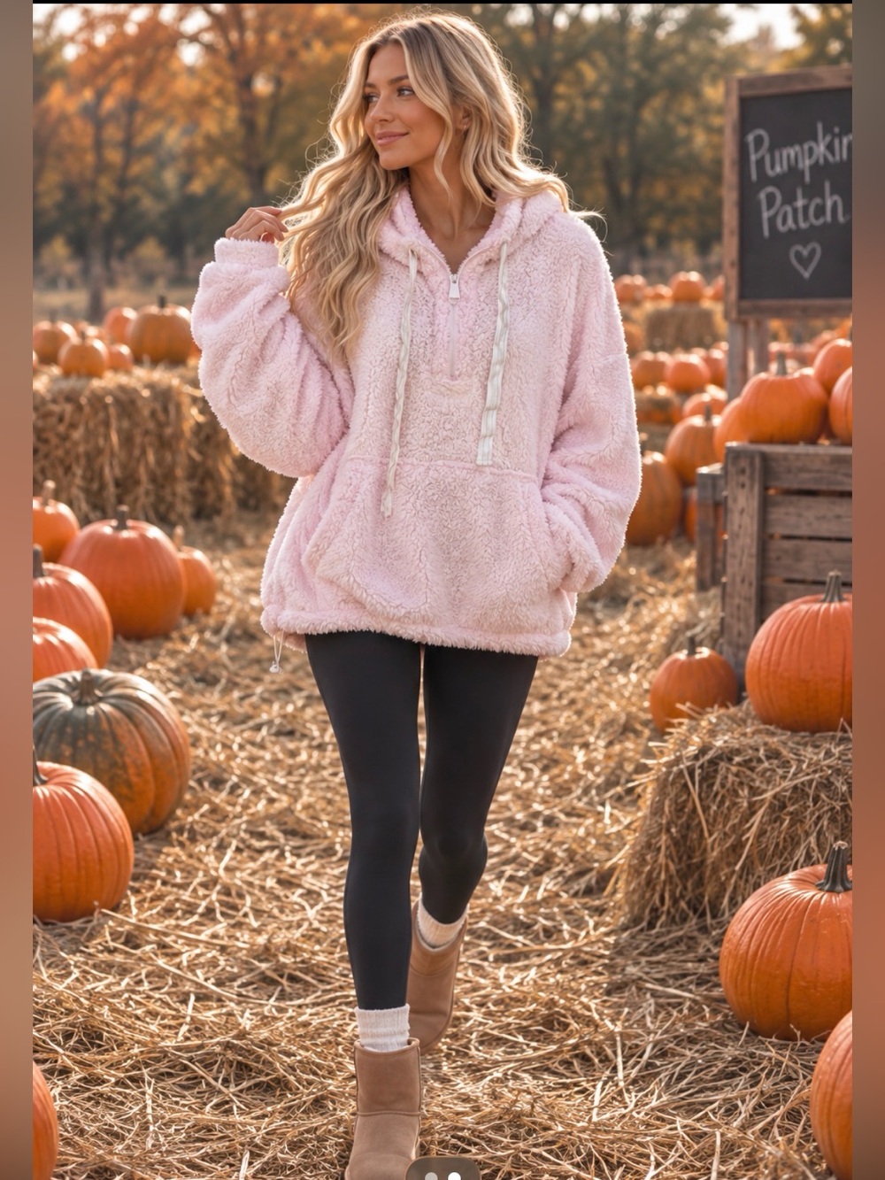 FP movement Big Sky Cozy Fleece Plush Half-Zip